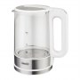 Mesko | Kettle | MS 1301w | Electric | 1850 W | 1.7 L | Glass/Stainless steel | 360° rotational base | White - 3